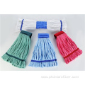 Durable microfiber tube mop head